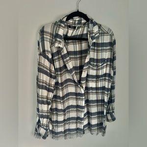 BDG Blue/White Flannel